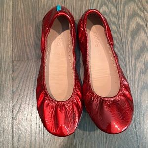 Diamond red tieks!!!!